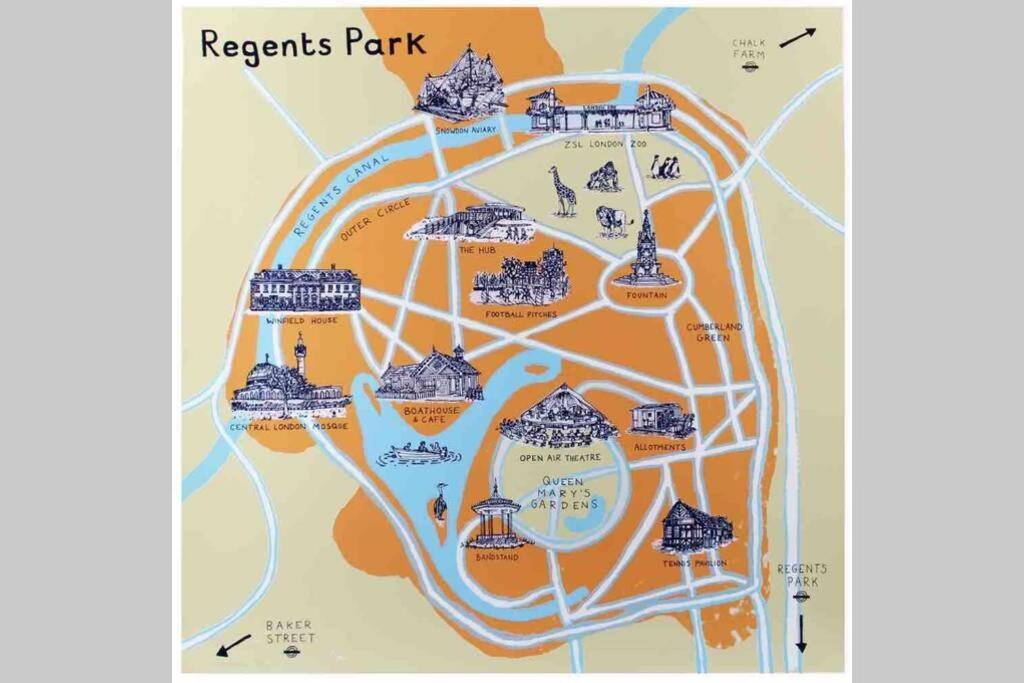 Marylebone Mayfair Hyde & Regents Park W1 London Luaran gambar